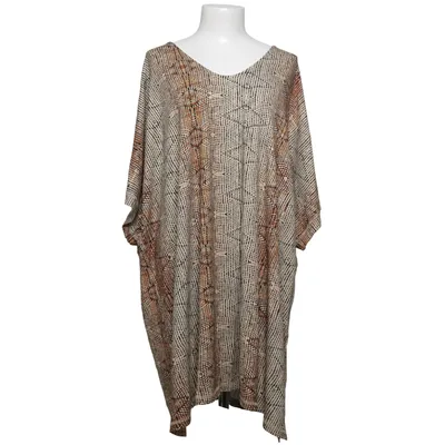 T-shirt (Beige, Svart, Brun) från Ciso Elastan, Viskos