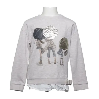 Collegetröja (Beige) från Mayoral Bomull, Metallfiber, Polyester