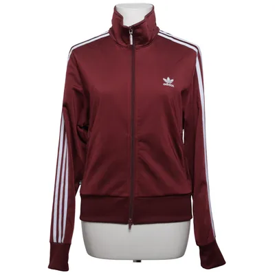 Träningsjacka (Röd, Vit) från Adidas Återvunnen polyester