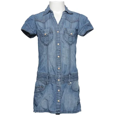 Denim dress (Blue) from & NOW Cotton