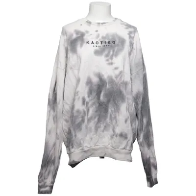 Sweatshirt (Gray, White) from Kaotiko Cotton