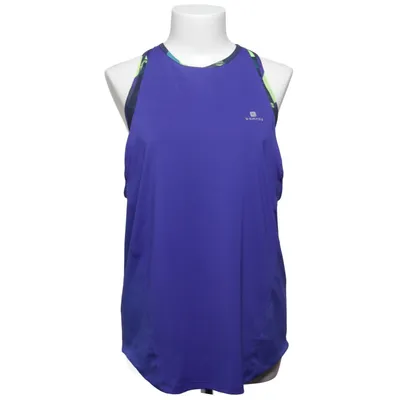 Sports tank top (Blue, Green) from Decathlon Elastane, Polyamide, Polyester
