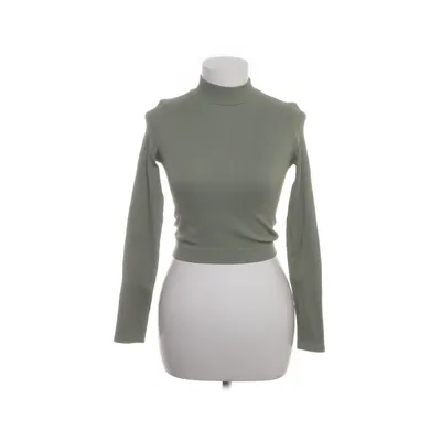 Långärmad t-shirt (Grön) från Stradivarius Elastan, Nylon