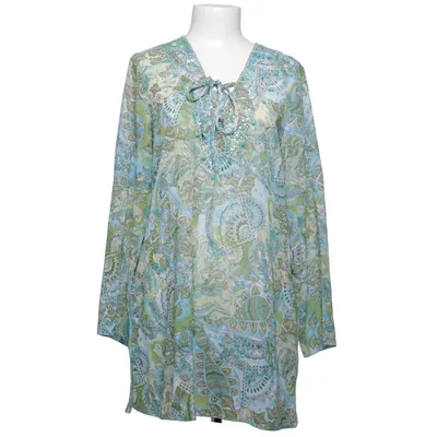 Strandklänning (Grön, Blå, Flerfärgad) från Cassani Polyester