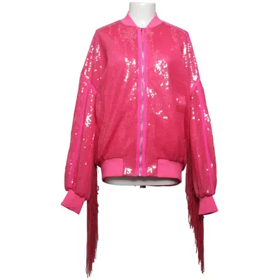 Bomberjack (Roze) van Adidas x Ivy Park Elastaan, Polyamide, Gerecycled polyester