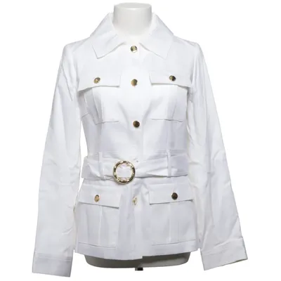Safari jacket (White) from Milly Acetate, Cotton, Elastane