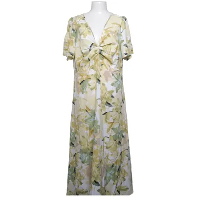 Maxikleid (Gelb, Grün, Weiß) von Shein Elasthan, Polyester