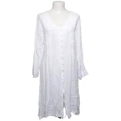 Skjortekjole (Hvid) fra Charmline Viscose