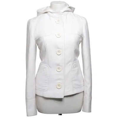 Jacke (Weiß) von George Elasthan, Polyester, Viskose