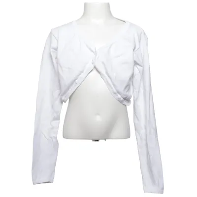 Bolero (White) from Zara Knitwear Cotton, Polyamide