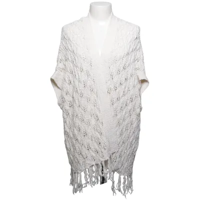 Kofta (Vit) från Bershka Knitwear Akryl, Bomull, Polyamid