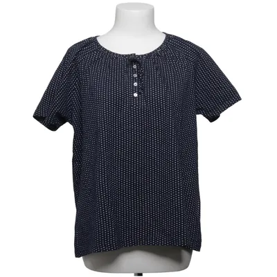 Top (Blue, White) from Isolde Cotton