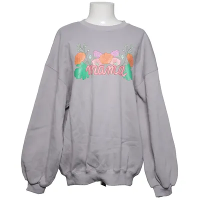 Collegetröja (Grå) från Laurella Bomull, Polyester