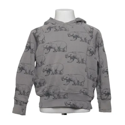 Kapuzenpullover (Grau, Schwarz) von Småfolk Baumwolle