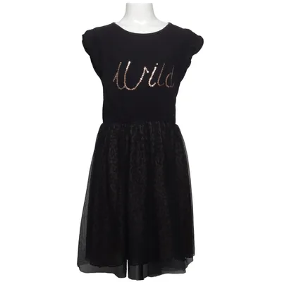 Jurk (Zwart, Bruin) van YD Katoen, Elastaan, Polyester