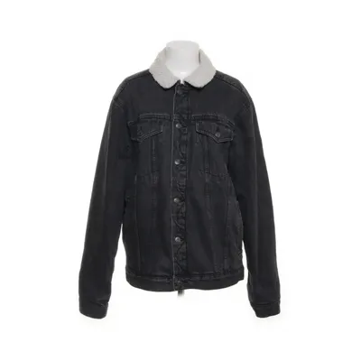 Lined denim jacket (Gray) from Lager 157 Cotton, Polyester