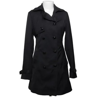 Trenchcoat (Zwart) van Chic & Jeune Polyester