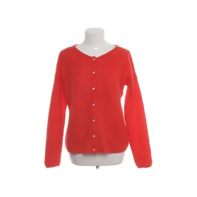 Cardigan (Rouge) de Sézane Acétate, Laine d'alpaga, Coton, Mohair, Polyamide