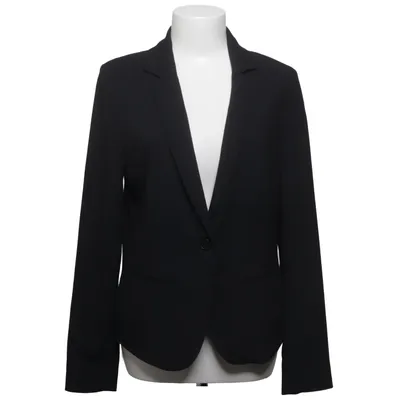 Blazer (Black) from Talking French Polyester