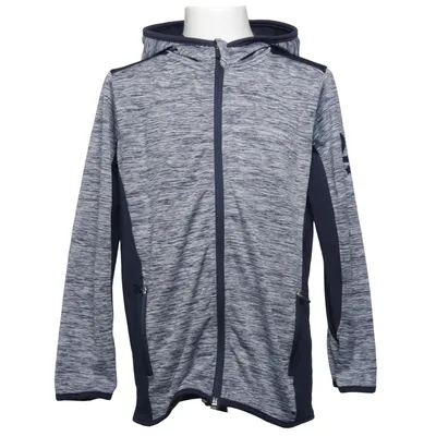 Capuchon sweater (Blauw, Grijs) van Kooi Elastaan, Polyester
