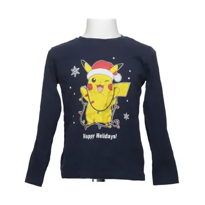 Langærmet t-shirt (POK250202-1) fra Pokémon Bomuld
