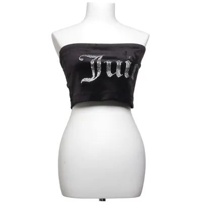Top tube (Noir) de Juicy Couture Élasthane, Polyester