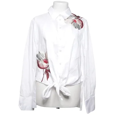 Shirt (Wit, Meerkleurig) van Karen Millen Katoen, Lyocell