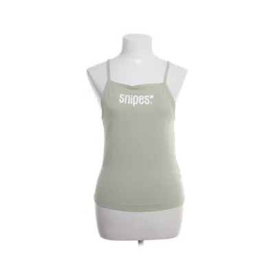 Tanktop (Groen) van Snipes Katoen, Elastaan
