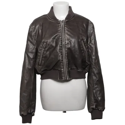 Jacka (Grå) från Zara Polyester, Polyuretan