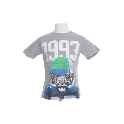 T-shirt (Gray, Multicolored) from Katag Cotton, Viscose