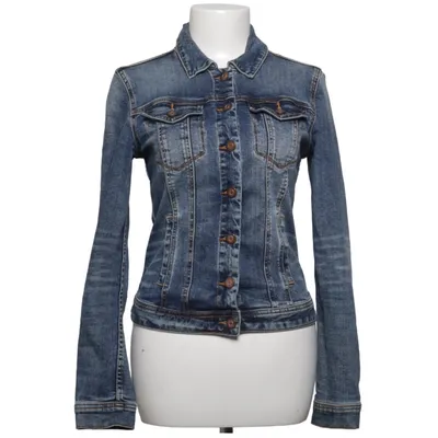 Veste en jean (Bleu) de VILA Coton, Élasthane