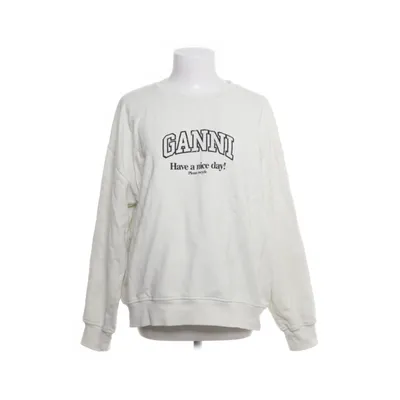 Sweatshirt (Hvid) fra Ganni Økologisk bomuld
