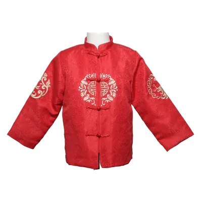 Cheongsam (Röd, Flerfärgad)