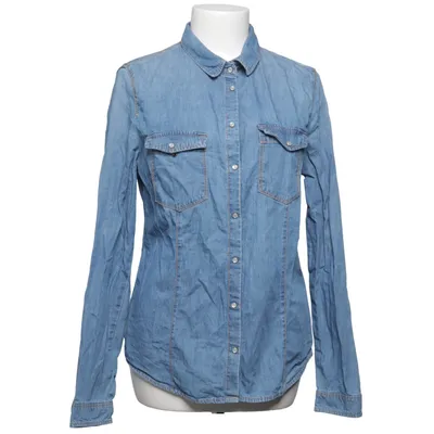 Denim blouse (Blauw) van Bershka Denim Collection Katoen