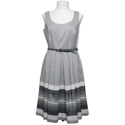 Robe (Gris, Blanc) de Aggi Coton, Élasthane, Polyamide, Polyester