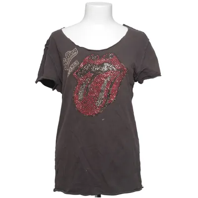 T-shirt (Gris) de Amplified Vintage Coton