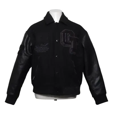 Collegejacke (Schwarz) von Outtype Polyester, Polyurethan, Wolle