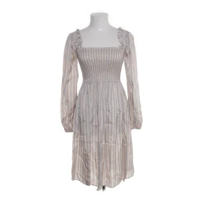Dress (Beige, Blue) from Levate Polyester, Viscose