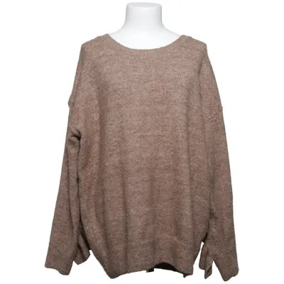 Pull-over (Marron) de Drôle de Copine Acrylique, Élasthane, Polyamide, Polyester