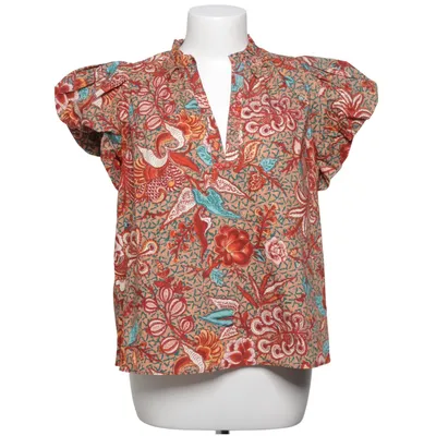 Haut (Marron, Multicolore) de Ulla Johnson Coton