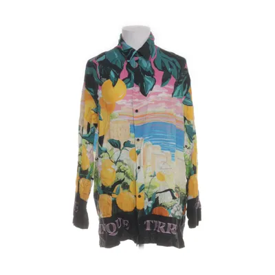 Shirt (Zwart, Meerkleurig) van H&M Trend Linnen, Lyocell
