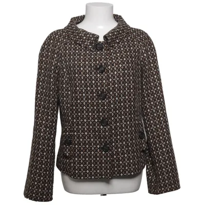 Jacka (Brun, Vit) från GR Design Akryl, Polyester, Ull