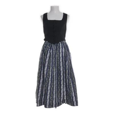 Dress (Black, Multicolored, Blue) from Tostmann Trachten Cotton