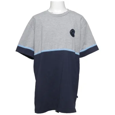 T-shirt (Grå, Blå) från Djurgårdens IF Bomull, Elastan
