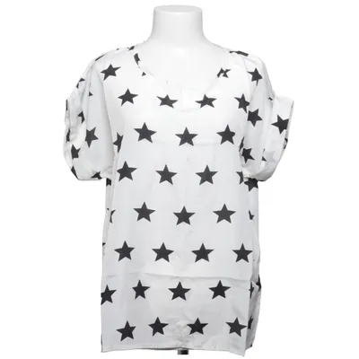 Haut (Blanc, Noir) de Liva Girl Polyester