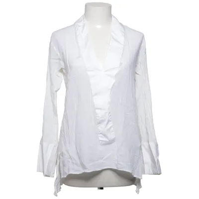 Blouse (White) from Zara Woman Studio Cotton