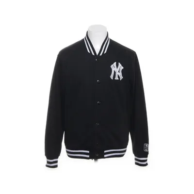 Collegejacka (Svart) från Majestic Athletic Polyester, Bomull