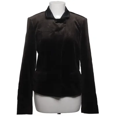 Blazer (Marron) de Laurèl Coton, Élasthane, Polyester