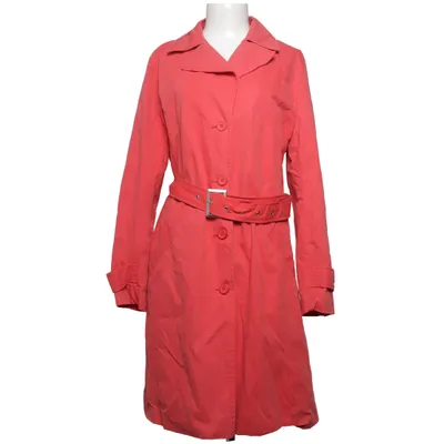 Trenchcoat (Rød) fra Intown Bomuld, Polyamid, Polyester