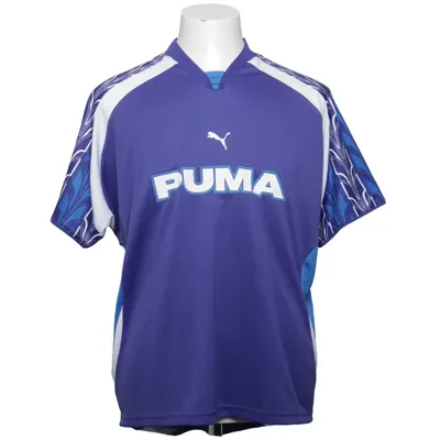 Maillot de football (Bleu, Blanc) de Puma Polyester